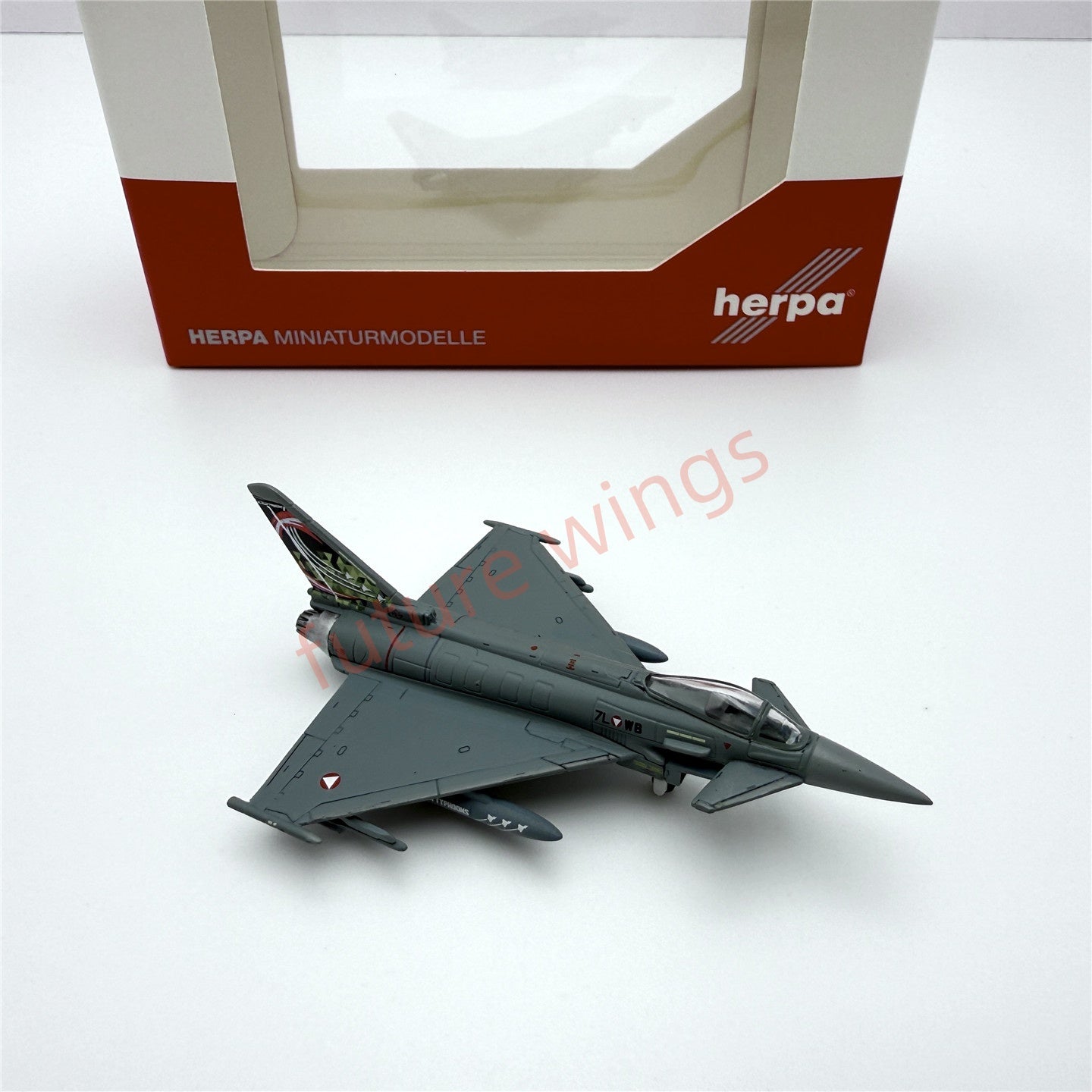 1:200 Herpa Wings Luftwaffe/Austrian Air Force/RAF Eurofighter Typhoon Diecast Aircraft Model