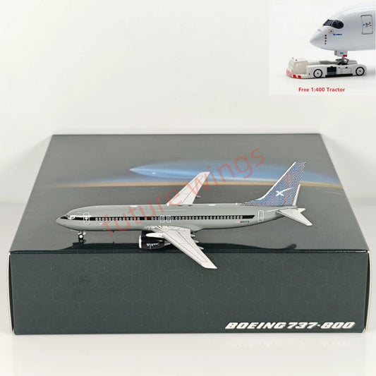 1:400 PandaModel SpaceX B737-800 N154TS Aircraft Model+Free Tractor