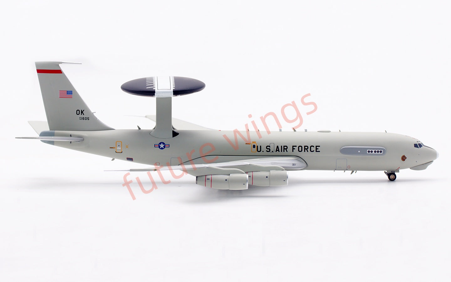 1:200 InFlight200 USAF E-3B 76-1605 Diecast Aircraft Model