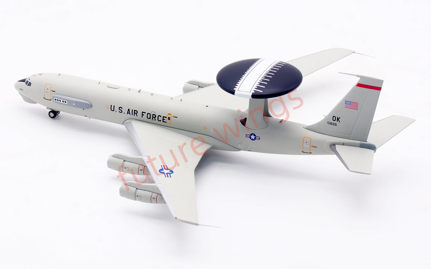 1:200 InFlight200 USAF E-3B 76-1605 Diecast Aircraft Model