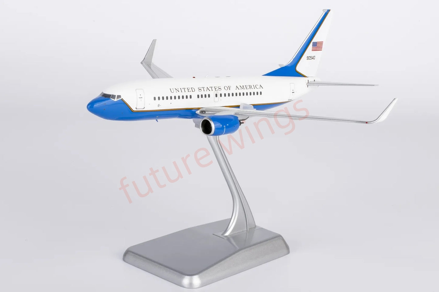 1:200 NG Models NG05017 USAF B737-700 C-40B 09-0540 Diecast Aircraft Model