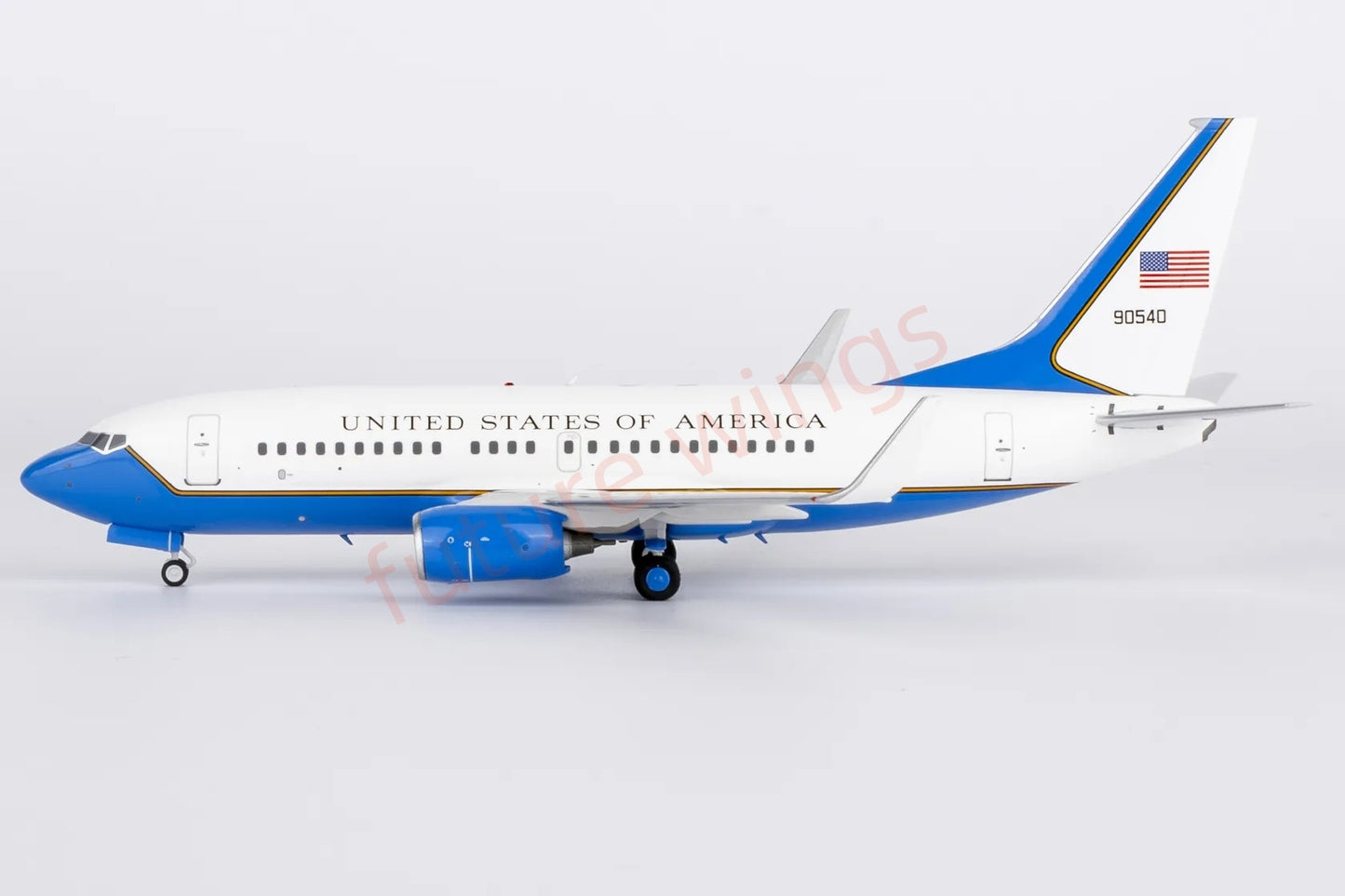 1:200 NG Models NG05017 USAF B737-700 C-40B 09-0540 Diecast Aircraft Model