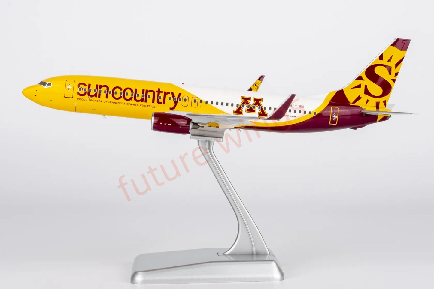 1:200 NG Models NG08049 Sun Country Airlines B737-800 N809SY Diecast Aircraft Model