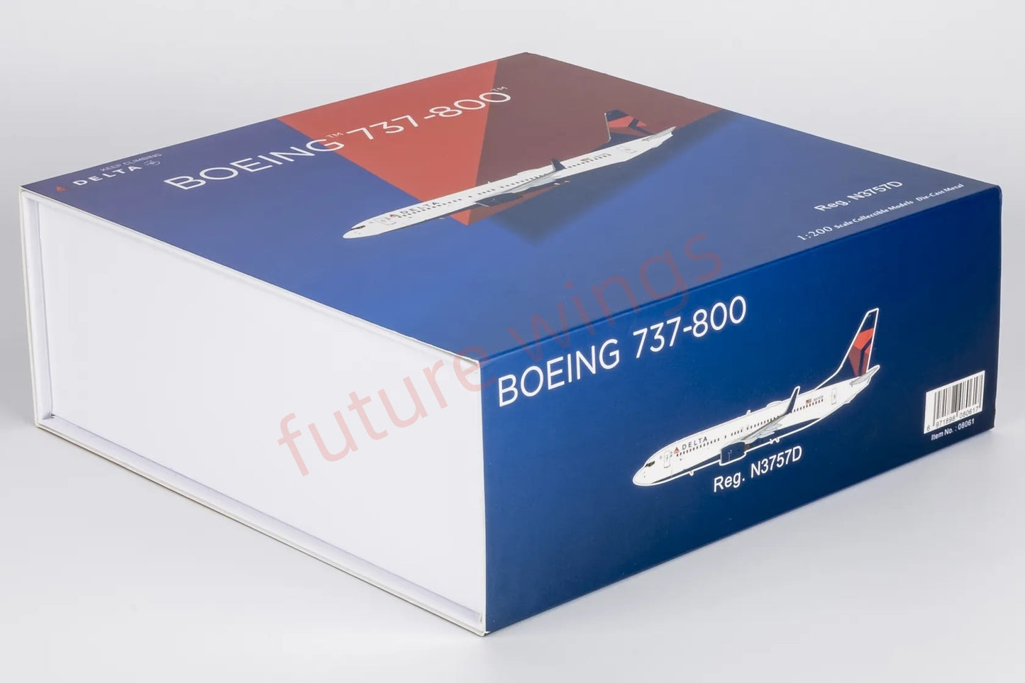 1:200 NG Models NG08061 Delta Airlines B737-800 N3757D Diecast Aircraft Model