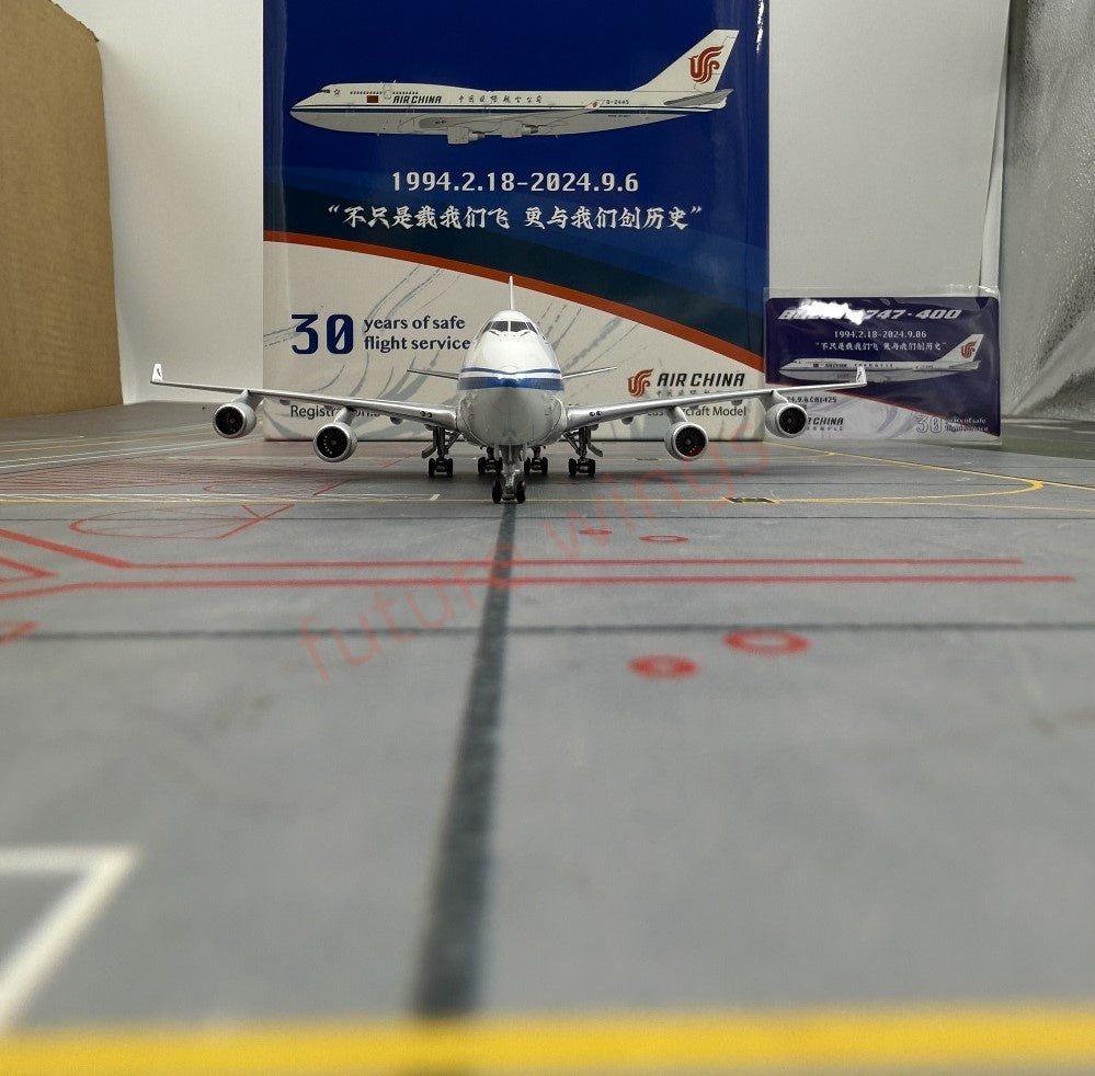 1:400 YY Wings Air China B747-400 B-2445 B-2447 B-2472 Free Tractor +Stand