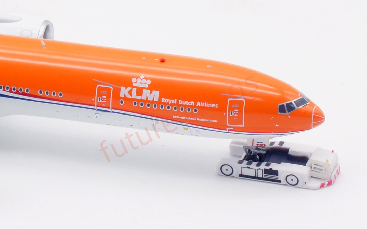 1:400 Aviation400 KLM B777-300ER PH-BVA Aircraft Model Free Tractor+Stand