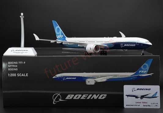 1:200 JC Wings* Boeing House Color B777-9X N779XX Diecast Aircraft Model