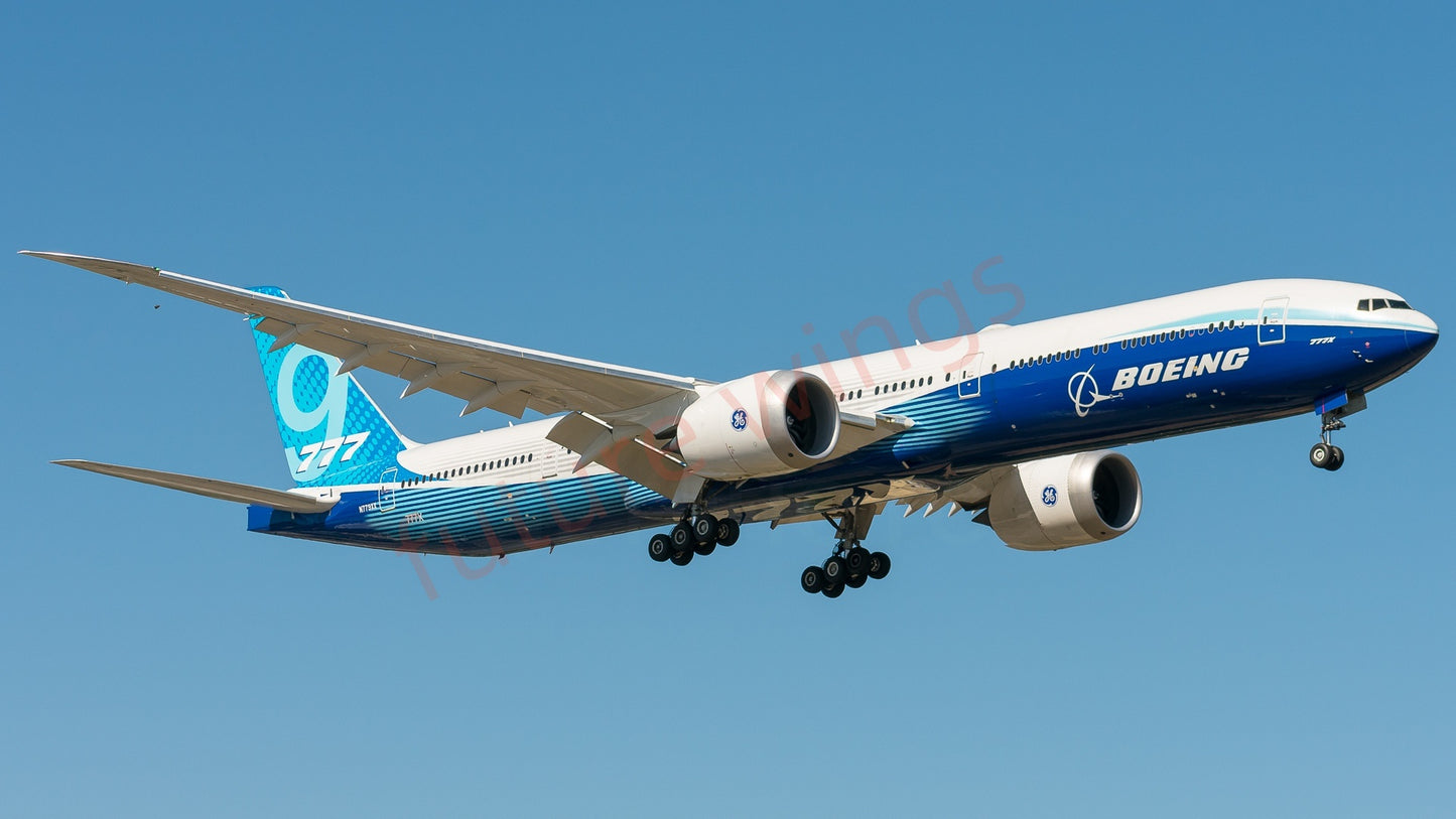1:200 JC Wings* Boeing House Color B777-9X N779XX Diecast Aircraft Model