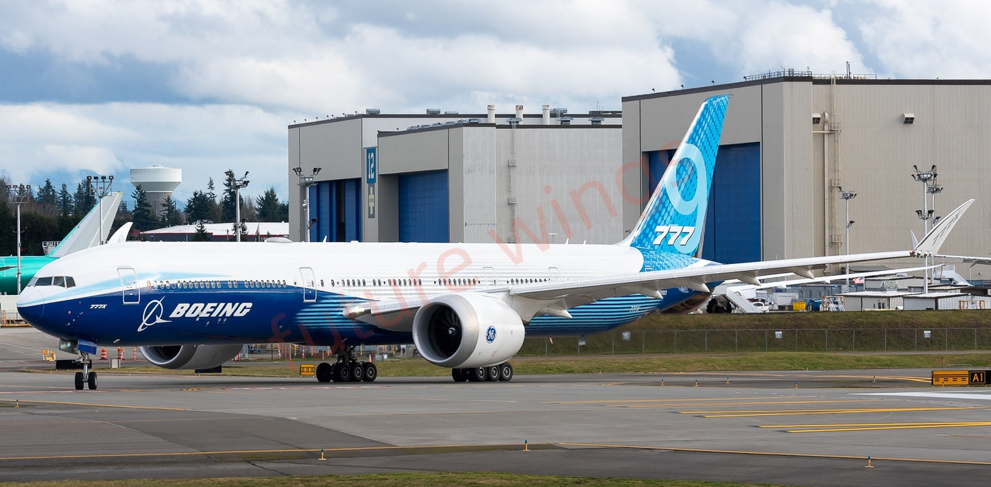1:200 JC Wings* Boeing House Color B777-9X N779XX Diecast Aircraft Model