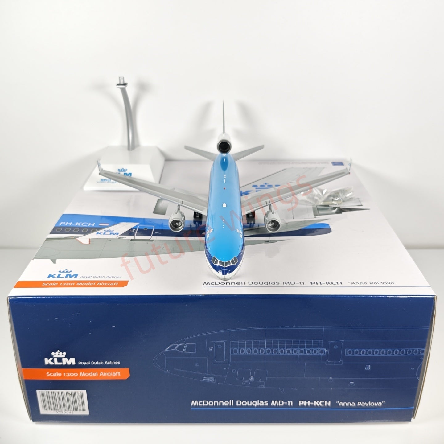 1:200 JC Wings XX20043 KLM McDonnell Douglas MD-11 PH-KCH Aircraft Model