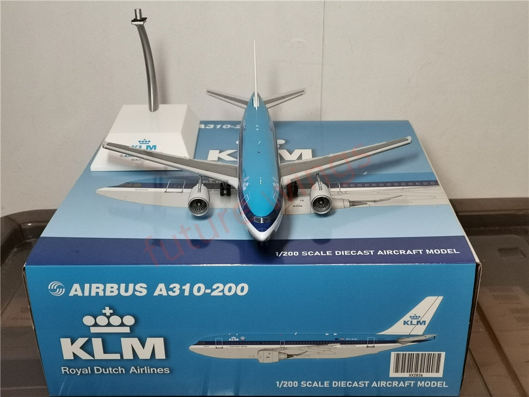 1:200 JC Wings XX2826 KLM A310 PH-AGA Diecast Aircraft Model