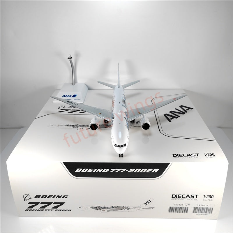 1:200 JC Wings SA2027 ANA B777-200ER JA745A Diecast Aircraft Model