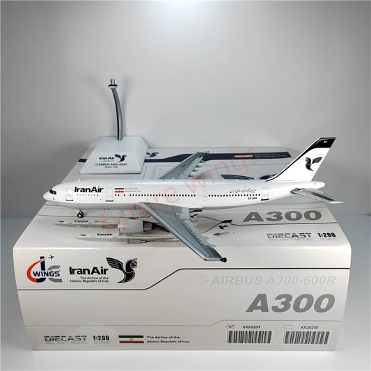 1:200 JC Wings XX20209 Iran Air A300-600R EP-IBA Diecast Aircraft Model