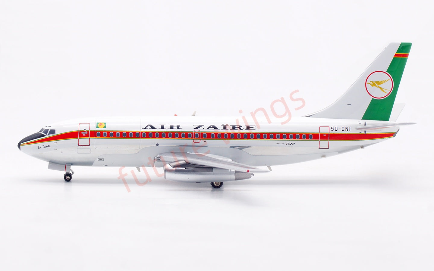 1:200 InFlight200 Air Zaire B737-200 9Q-CNI Diecast Aircraft Model