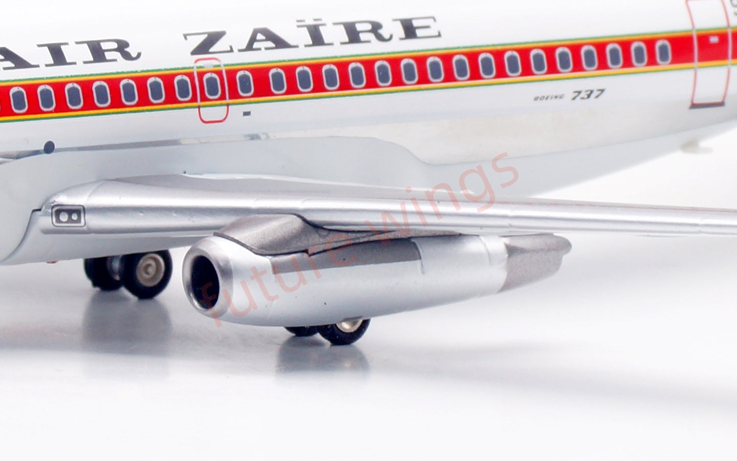 1:200 InFlight200 Air Zaire B737-200 9Q-CNI Diecast Aircraft Model