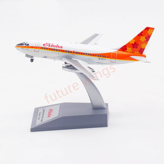 1:200 InFlight200 Aloha B737-100 N73717 Diecast Aircraft Model