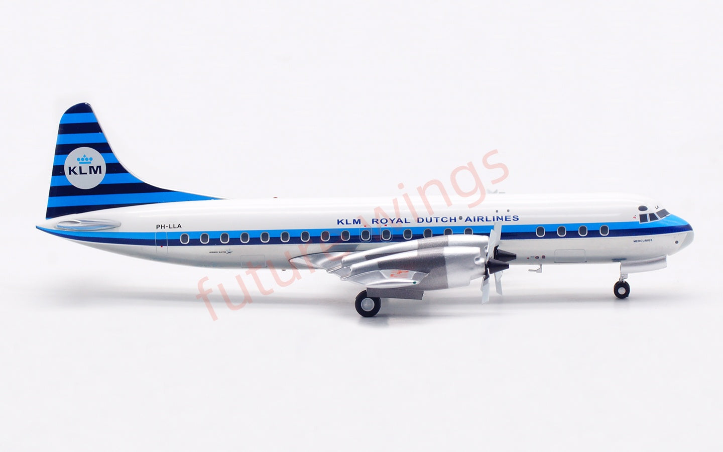 1:200 InFlight200 KLM Lockheed L-188C PH-LLA Diecast Aircraft Model
