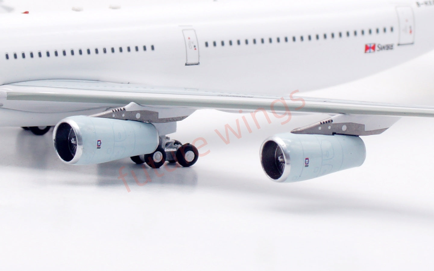 1:400 Aviation400 Cathay Pacific A340-300 B-HXG “One World” Aircraft Model Free Tractor+Stand