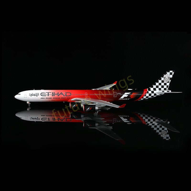 1:200 SQ Wings Etihad Airways A340-600 A6-EHJ "F1" Diecast Aircraft Model