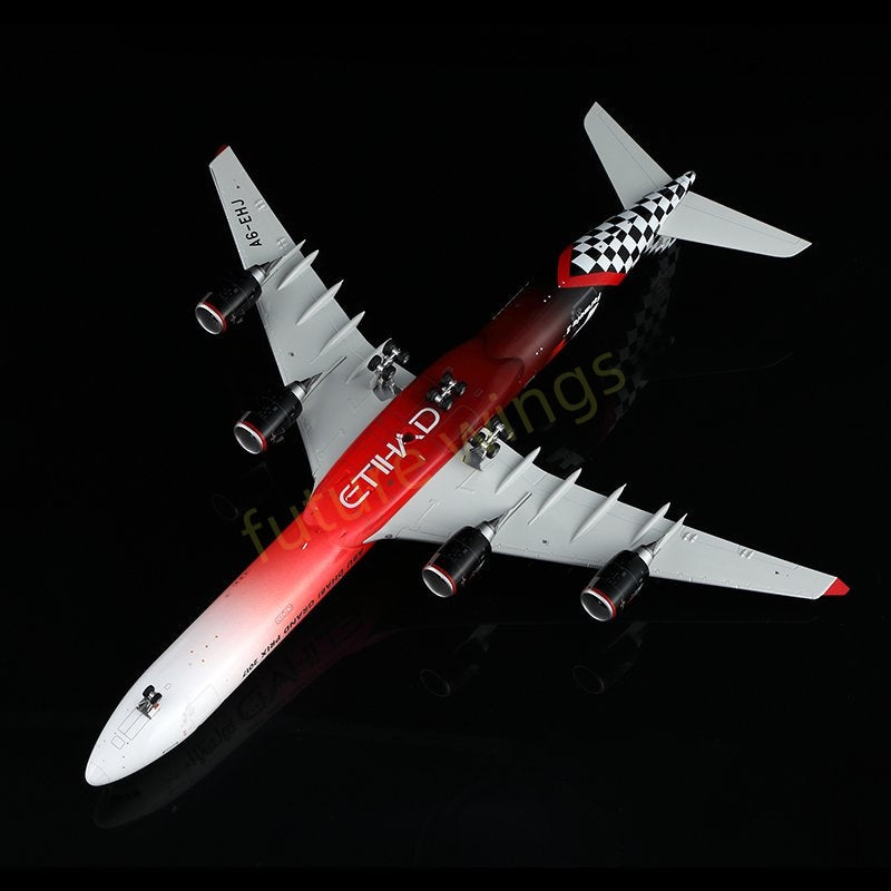 1:200 SQ Wings Etihad Airways A340-600 A6-EHJ "F1" Diecast Aircraft Model