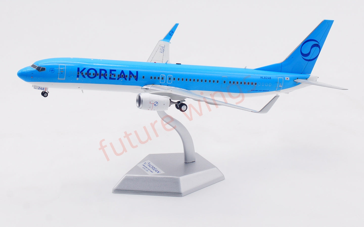 1:200 SQ Wings Korean Air B737-900 HL8248 Diecast Aircraft Model
