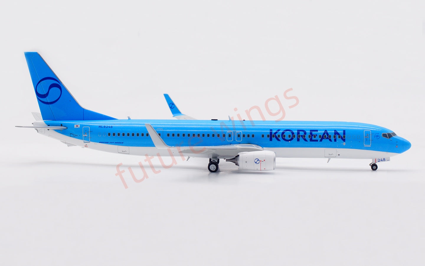 1:200 SQ Wings Korean Air B737-900 HL8248 Diecast Aircraft Model