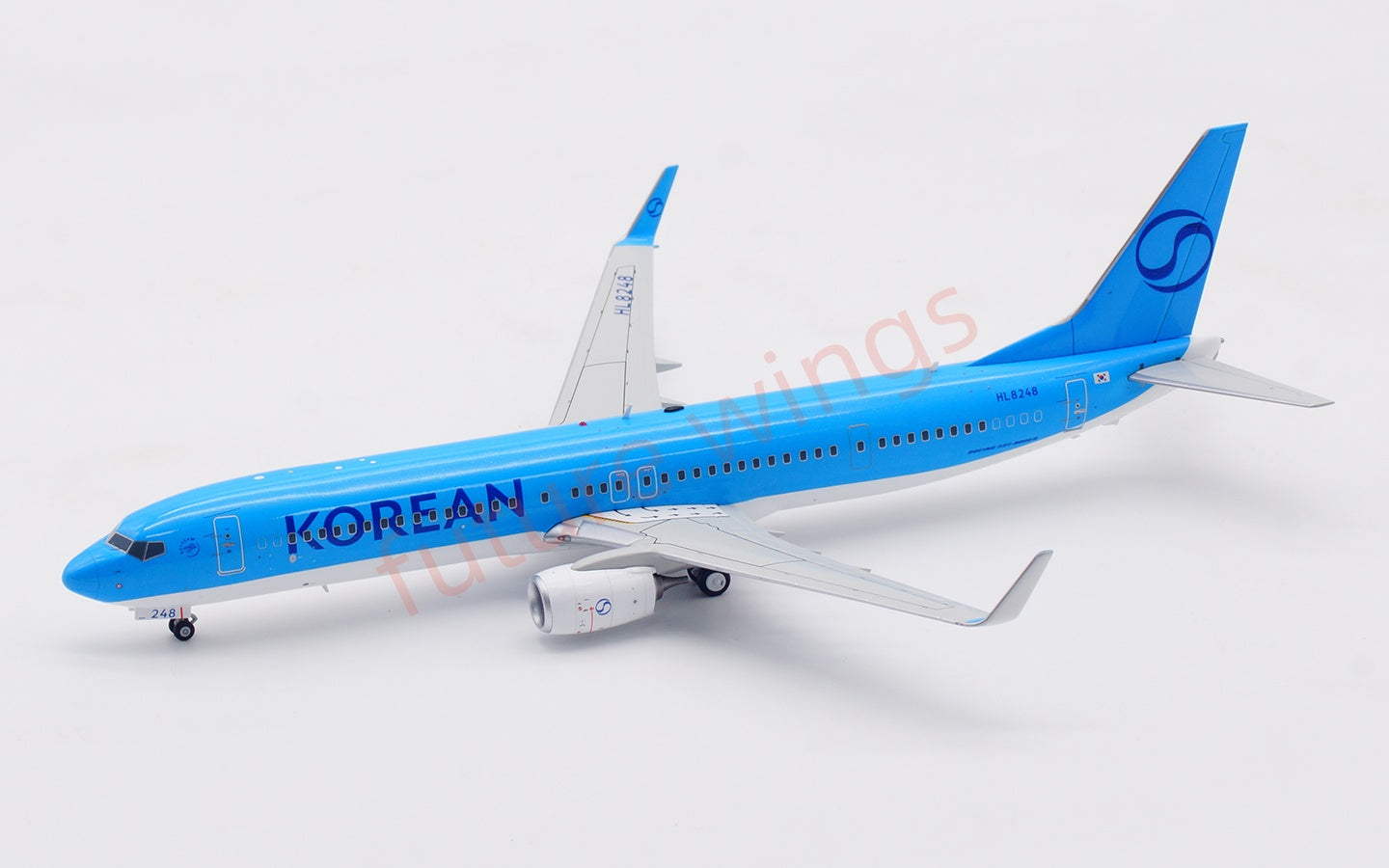 1:200 SQ Wings Korean Air B737-900 HL8248 Diecast Aircraft Model