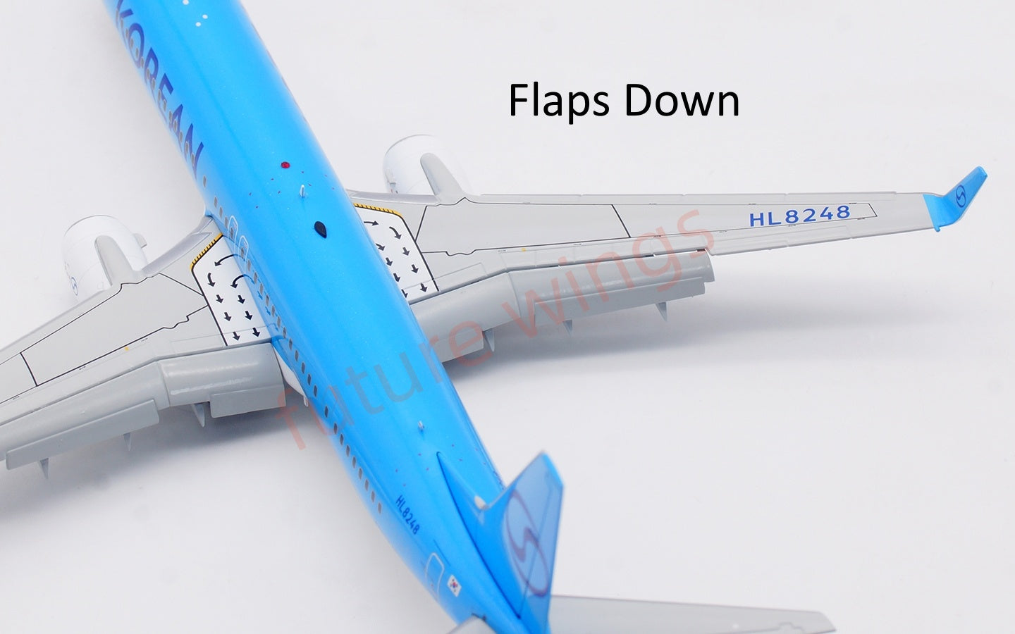 1:200 SQ Wings Korean Air B737-900 HL8248 Diecast Aircraft Model