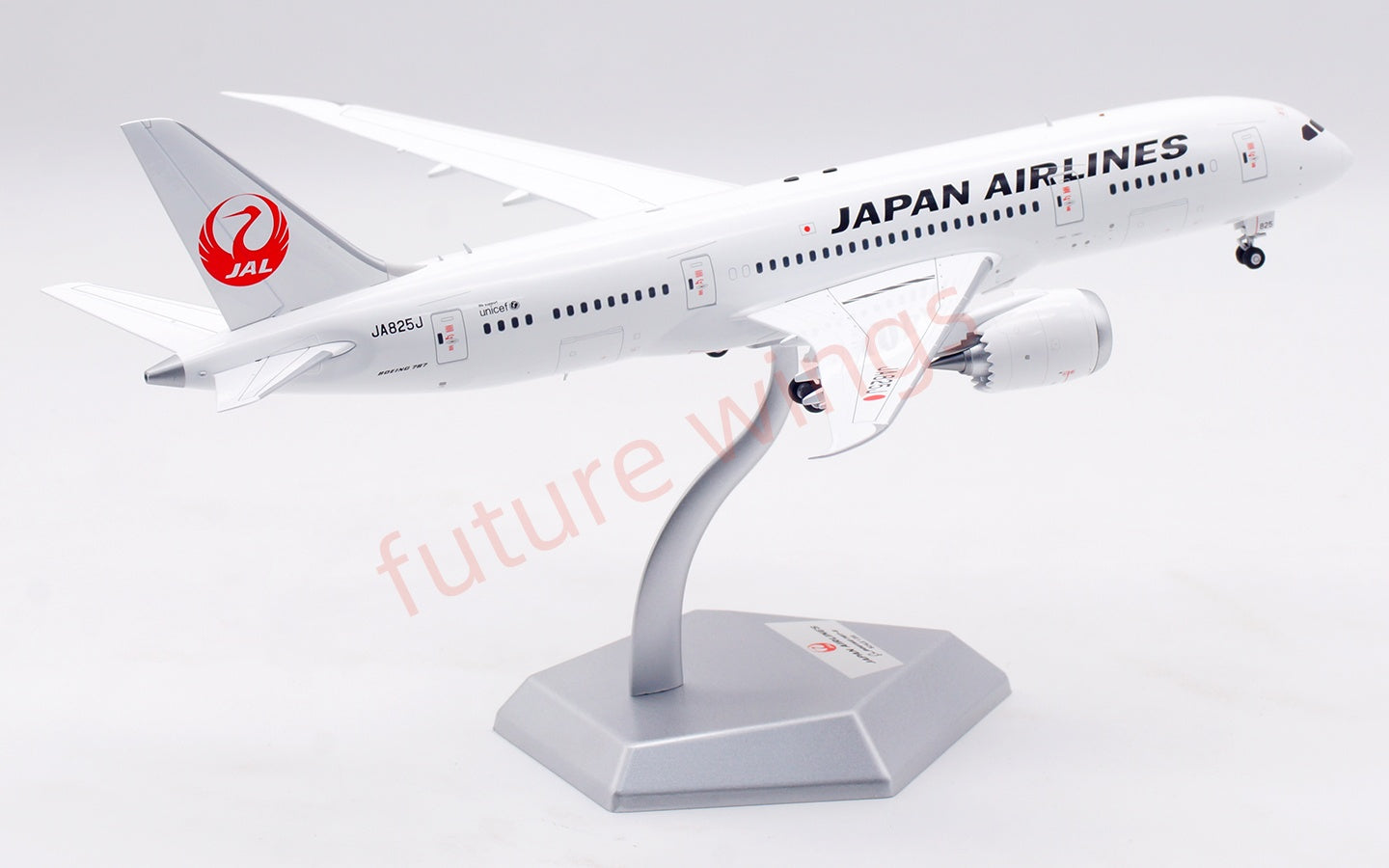 1:200 SQ Wings Japan Airlines B787-8 JA825J JA822J JA823J Diecast Aircraft Model