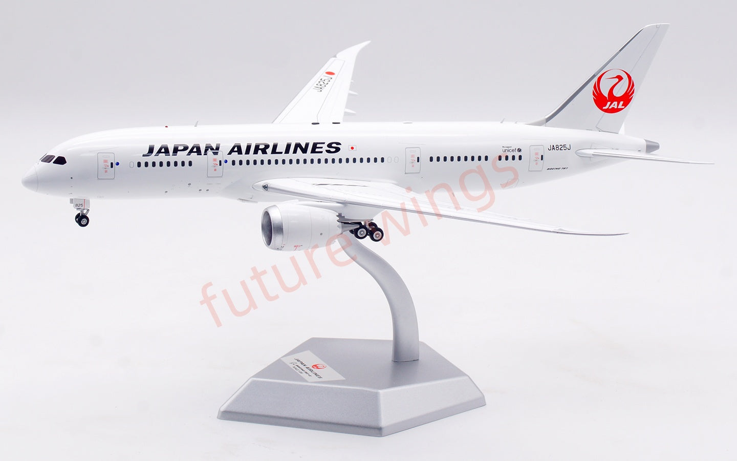 1:200 SQ Wings Japan Airlines B787-8 JA825J JA822J JA823J Diecast Aircraft Model