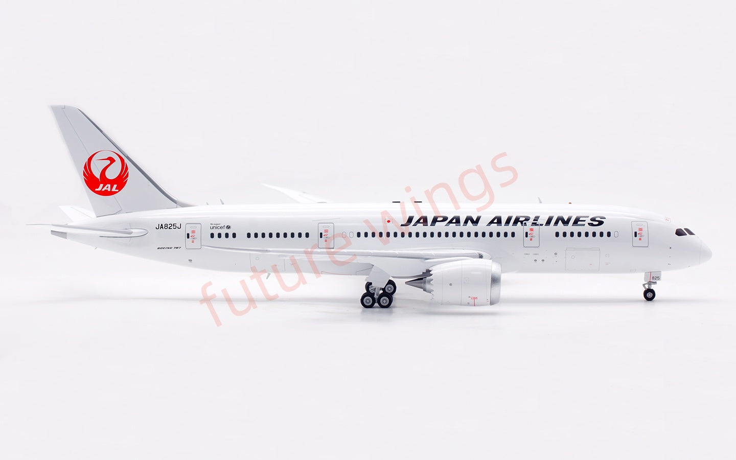 1:200 SQ Wings Japan Airlines B787-8 JA825J JA822J JA823J Diecast Aircraft Model
