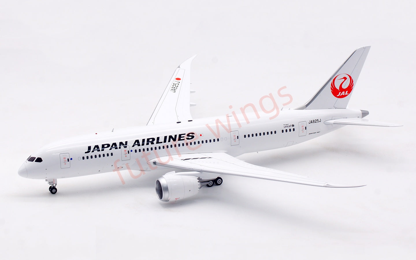 1:200 SQ Wings Japan Airlines B787-8 JA825J JA822J JA823J Diecast Aircraft Model