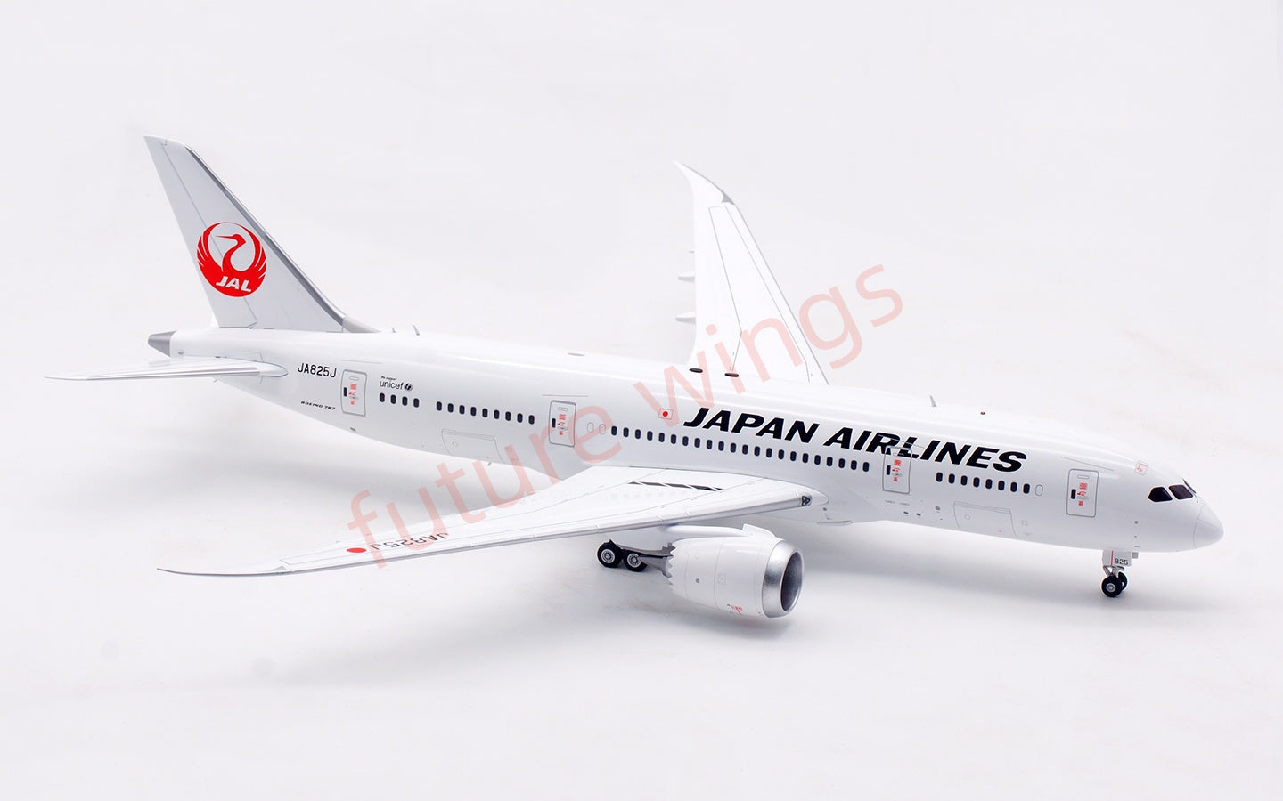 1:200 SQ Wings Japan Airlines B787-8 JA825J JA822J JA823J Diecast Aircraft Model