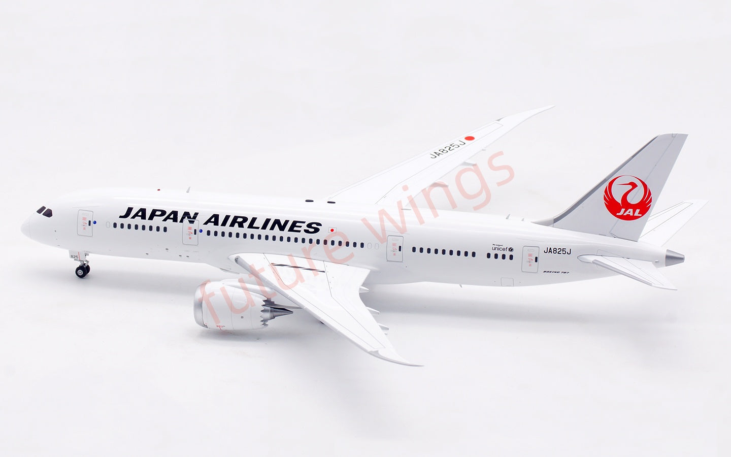 1:200 SQ Wings Japan Airlines B787-8 JA825J JA822J JA823J Diecast Aircraft Model