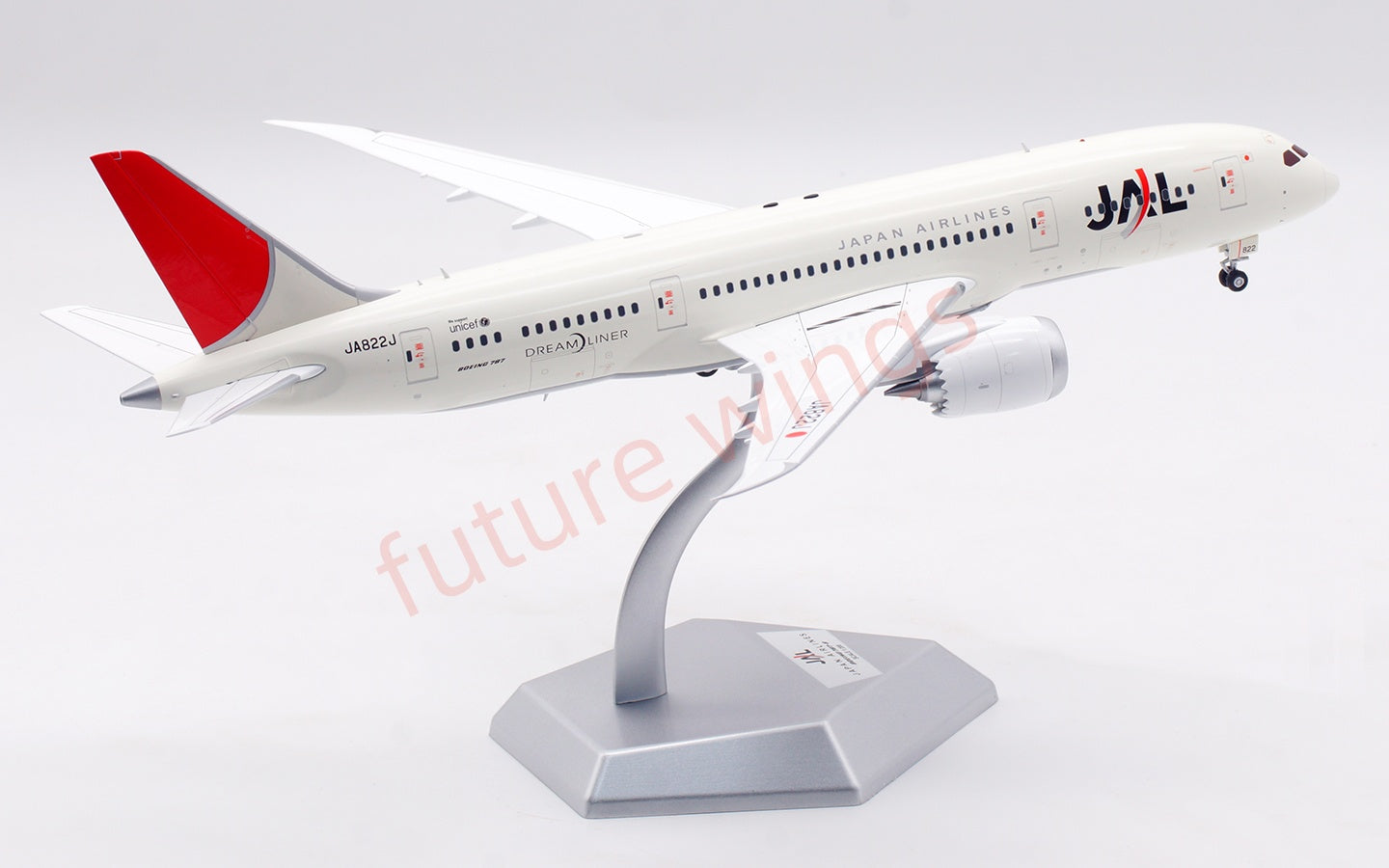 1:200 SQ Wings Japan Airlines B787-8 JA825J JA822J JA823J Diecast Aircraft Model