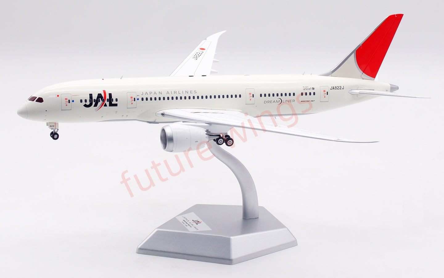 1:200 SQ Wings Japan Airlines B787-8 JA825J JA822J JA823J Diecast Aircraft Model