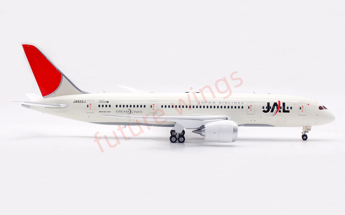 1:200 SQ Wings Japan Airlines B787-8 JA825J JA822J JA823J Diecast Aircraft Model