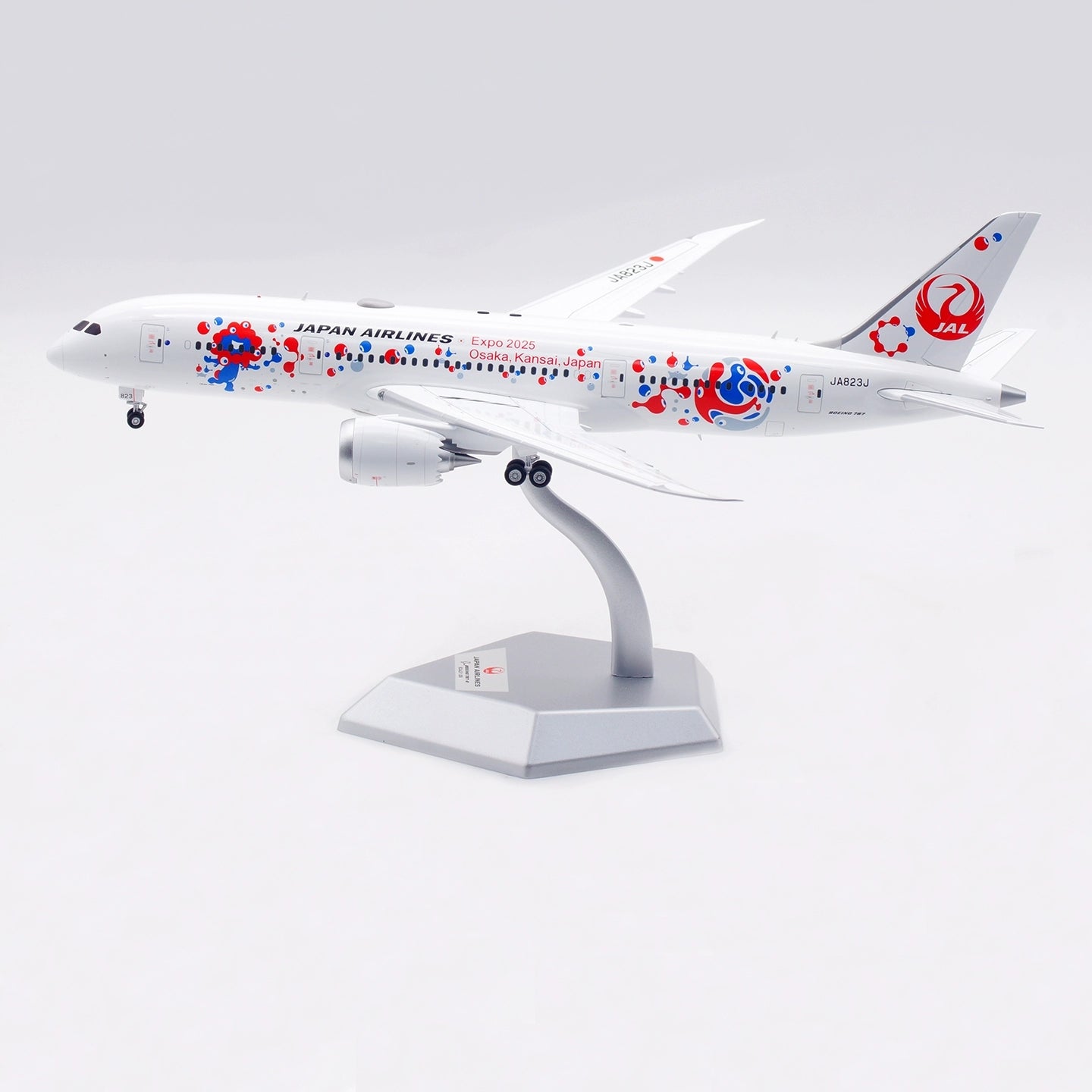 1:200 SQ Wings Japan Airlines B787-8 JA825J JA822J JA823J Diecast Aircraft Model