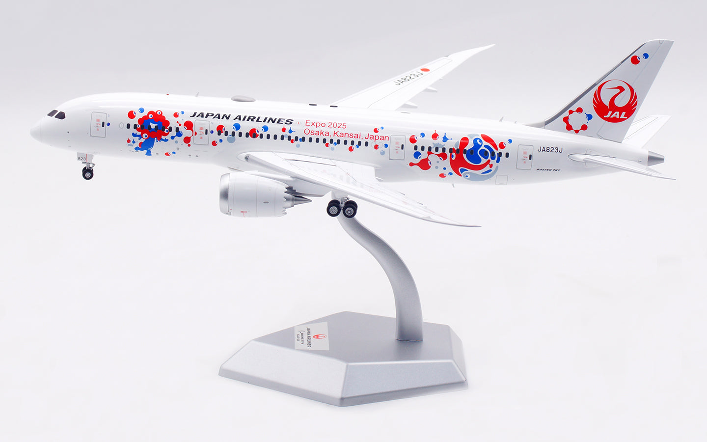 1:200 SQ Wings Japan Airlines B787-8 JA825J JA822J JA823J Diecast Aircraft Model