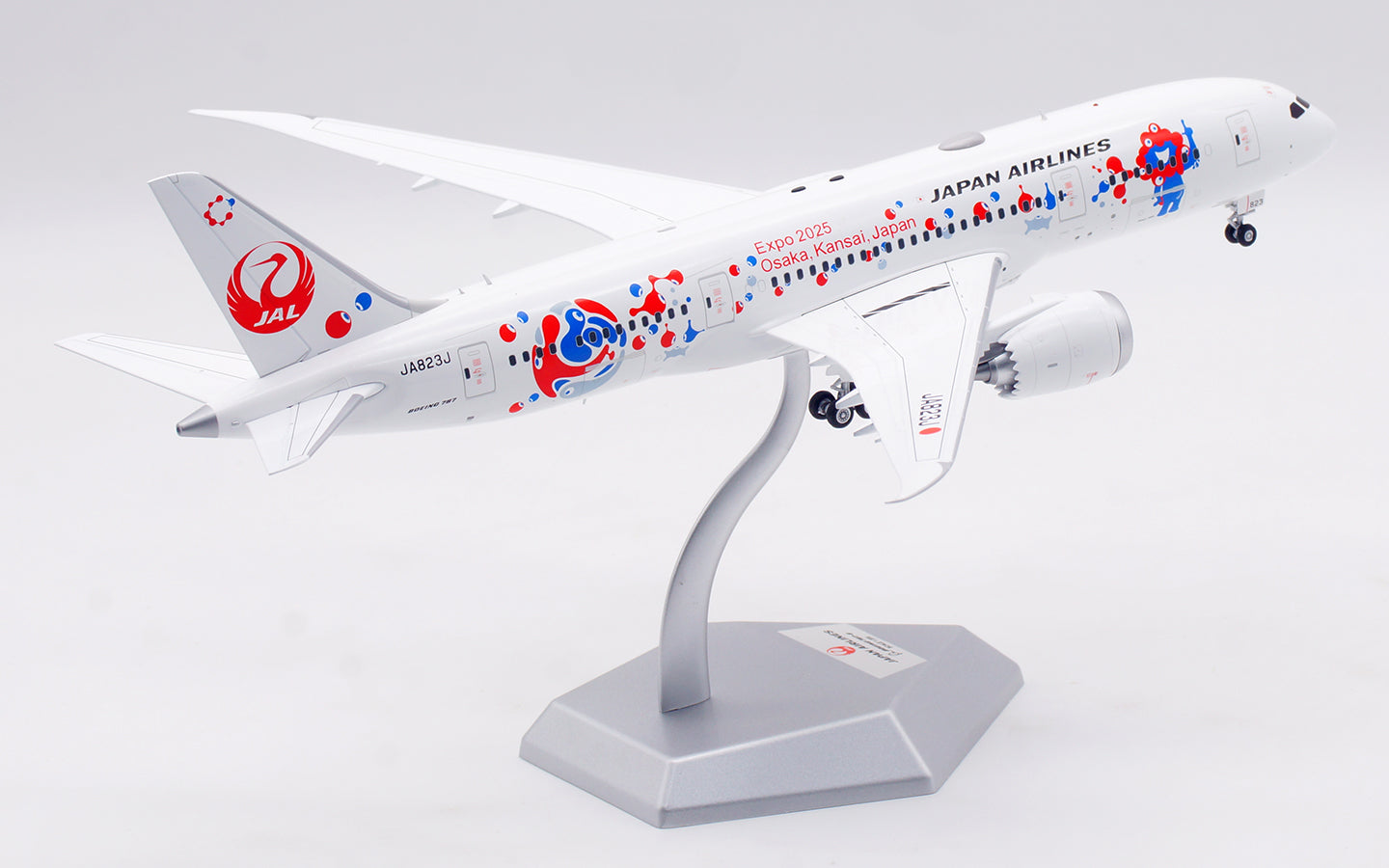 1:200 SQ Wings Japan Airlines B787-8 JA825J JA822J JA823J Diecast Aircraft Model
