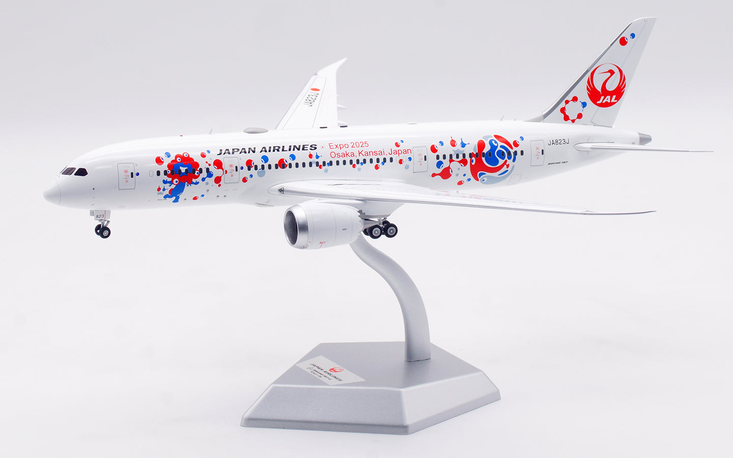 1:200 SQ Wings Japan Airlines B787-8 JA825J JA822J JA823J Diecast Aircraft Model