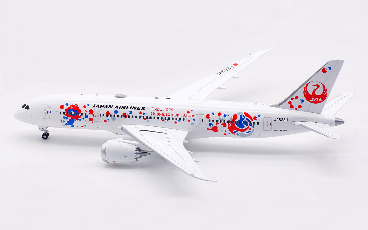 1:200 SQ Wings Japan Airlines B787-8 JA825J JA822J JA823J Diecast Aircraft Model