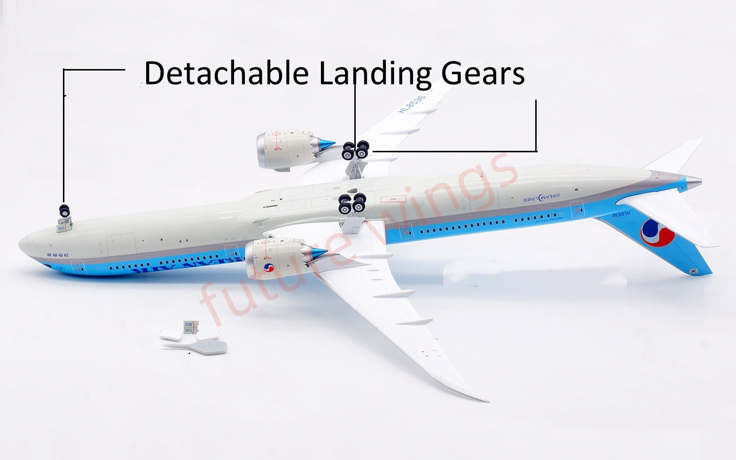 1:200 SQ Wings Korean Air B787-10 HL8536 HL8572 Diecast Aircraft Model