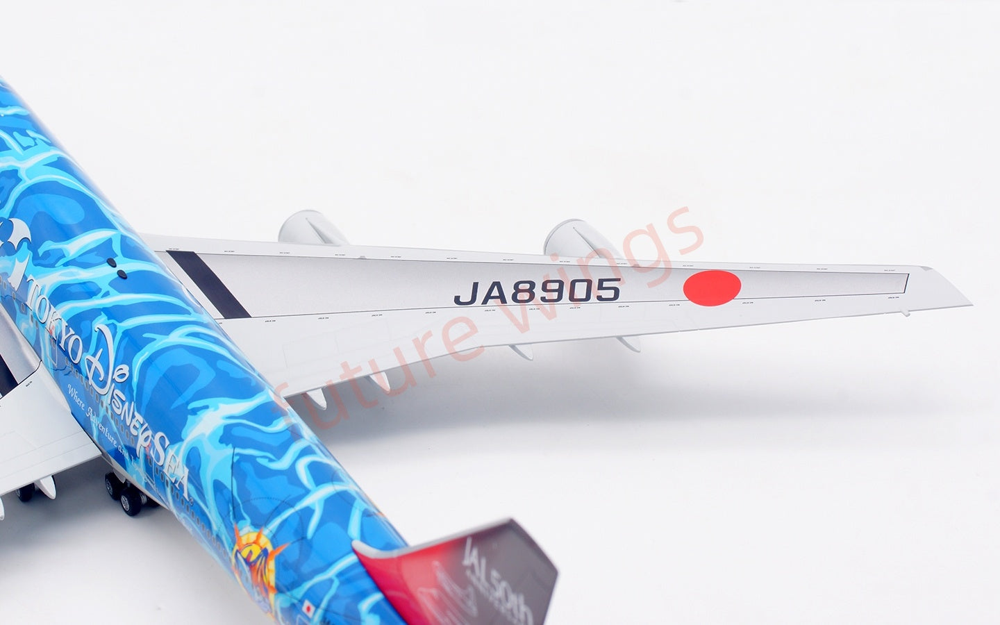 1:200 SQ Wings Japan Airlines B747-400D JA8905 Diecast Aircraft Model