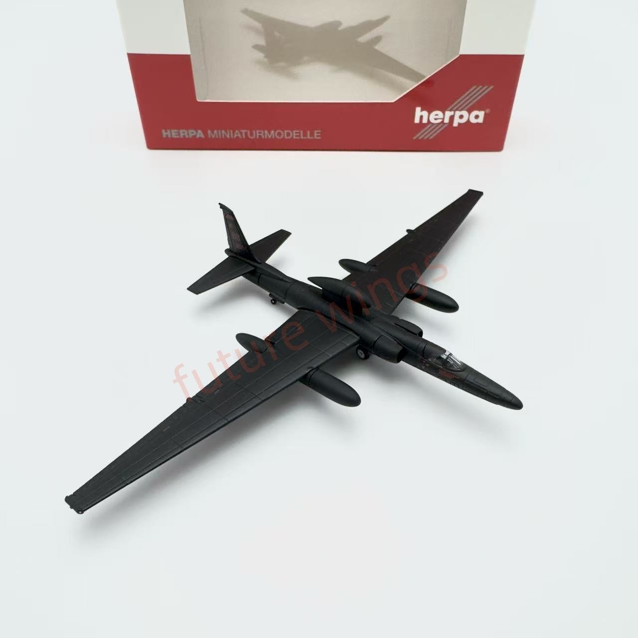 1:200 Herpa Wings 573504 USAF U-2S Dragon Lady "Senior Span" 80-1084 Diecast Aircraft Model