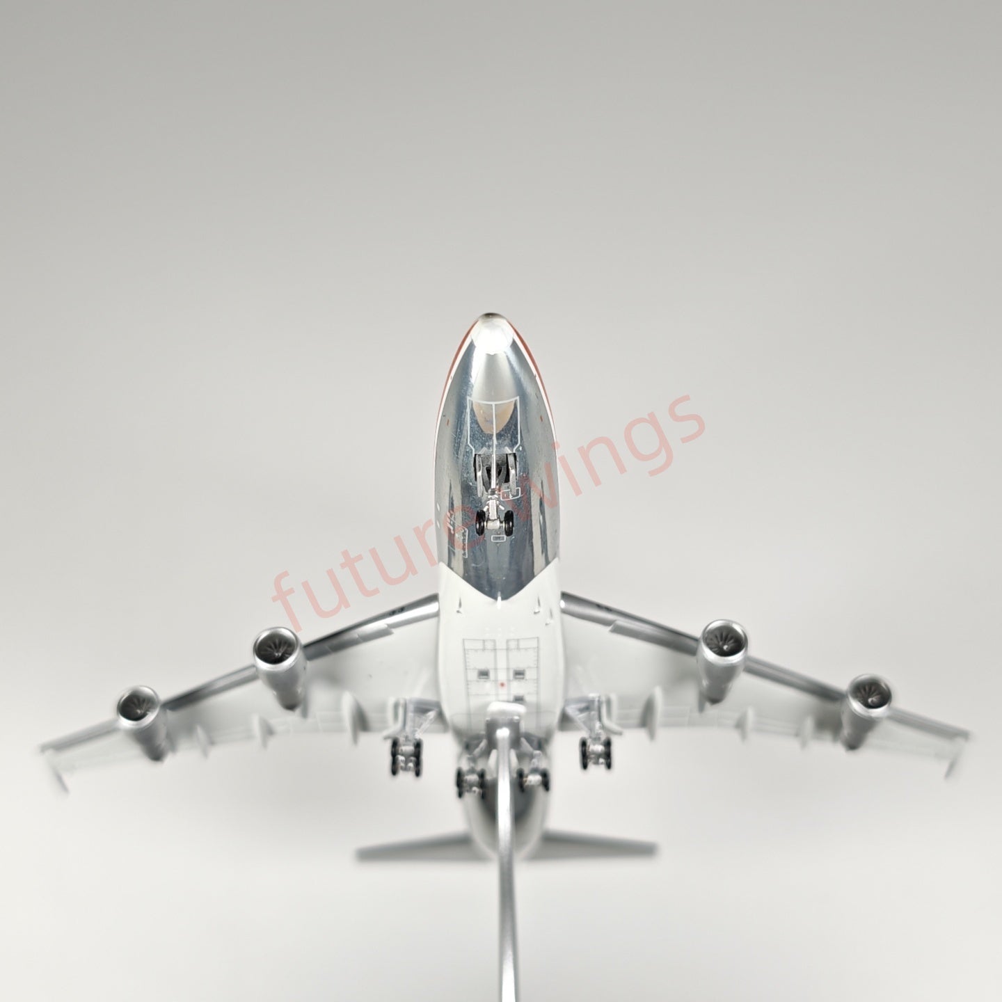 1:400 Patriot TWA Boeing B747-131 N93101 No.5 Diecast Aircraft Model+Free Tractor