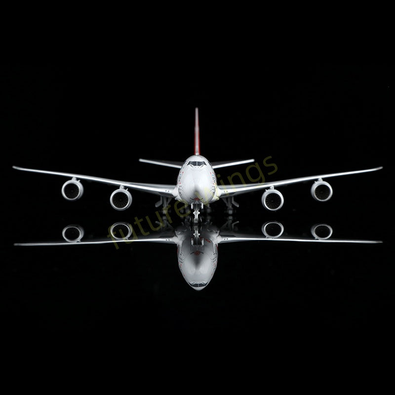1:400 HX Models CargoLux B747-8F LX-VCC "50years" Aircraft Model Free Tractor +Stand
