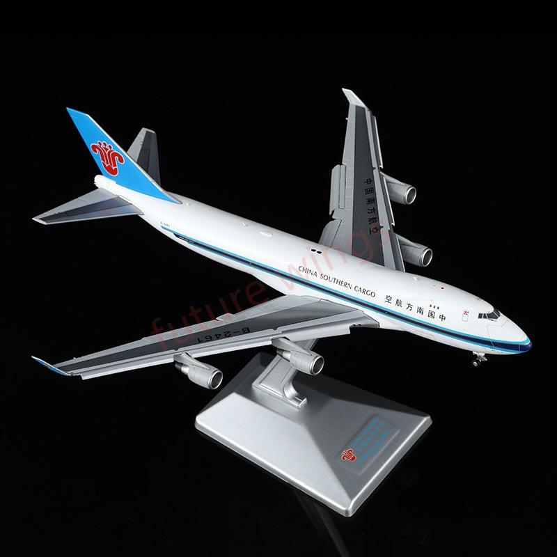 1:400 YY Wings China Southern Cargo B747-400F B-2461 B-2473 Aircraft Model Free Tractor +Stand