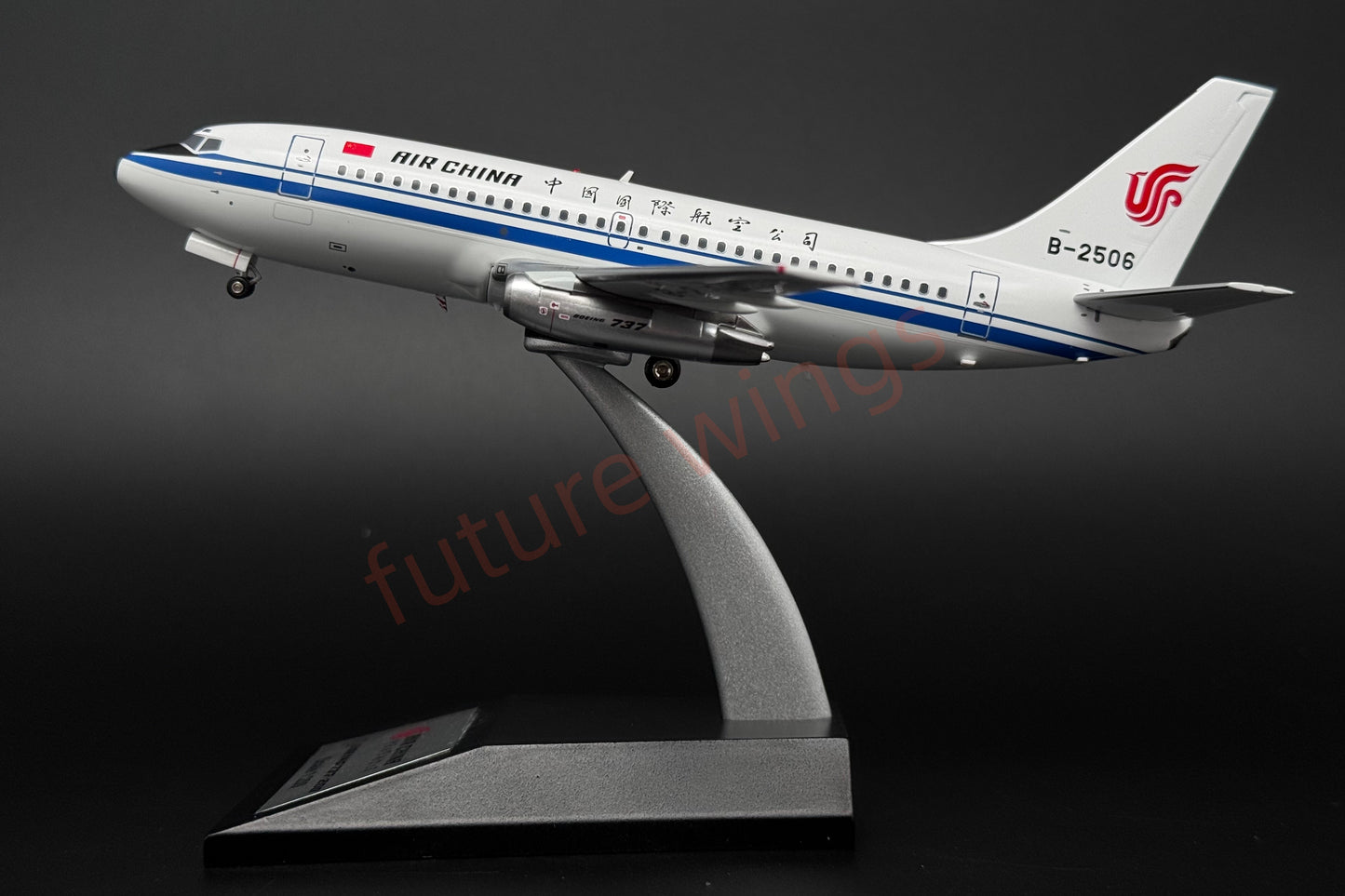 1:200 KJ Model(InFlight200*) Air China B737-200 B-2506 Diecast Aircraft Model