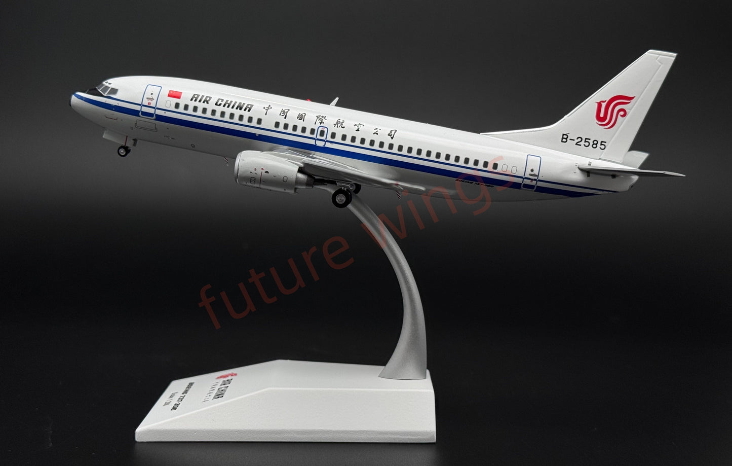 1:200 KJ Model(InFlight200*) Air China B737-200 B-2585 Diecast Aircraft Model